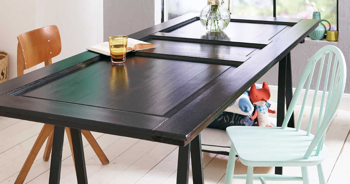 Transformer une porte en table : le pouvoir de l'upcycling