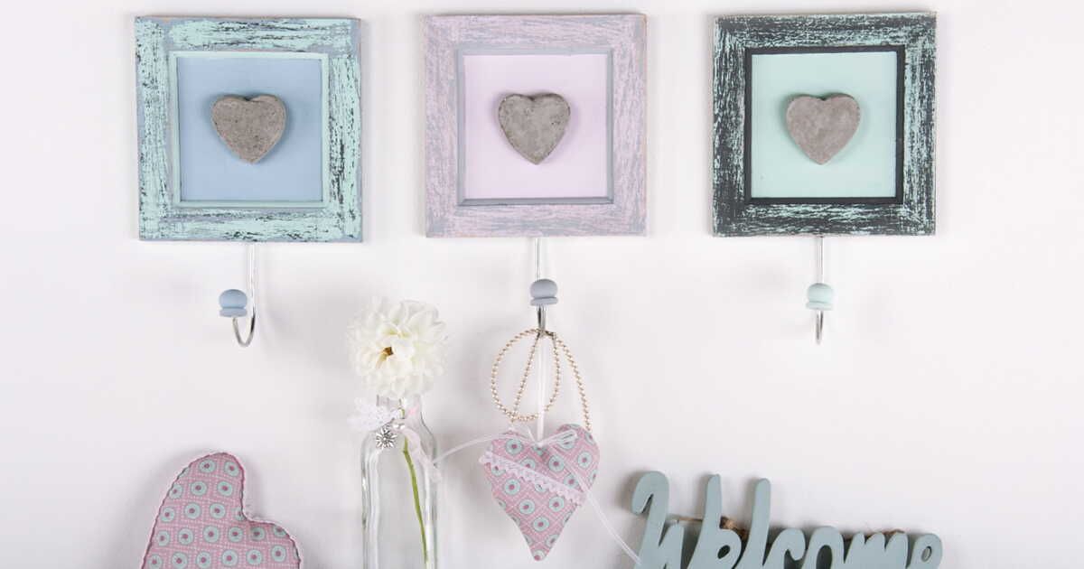 Des cadres déco au charme shabby chic