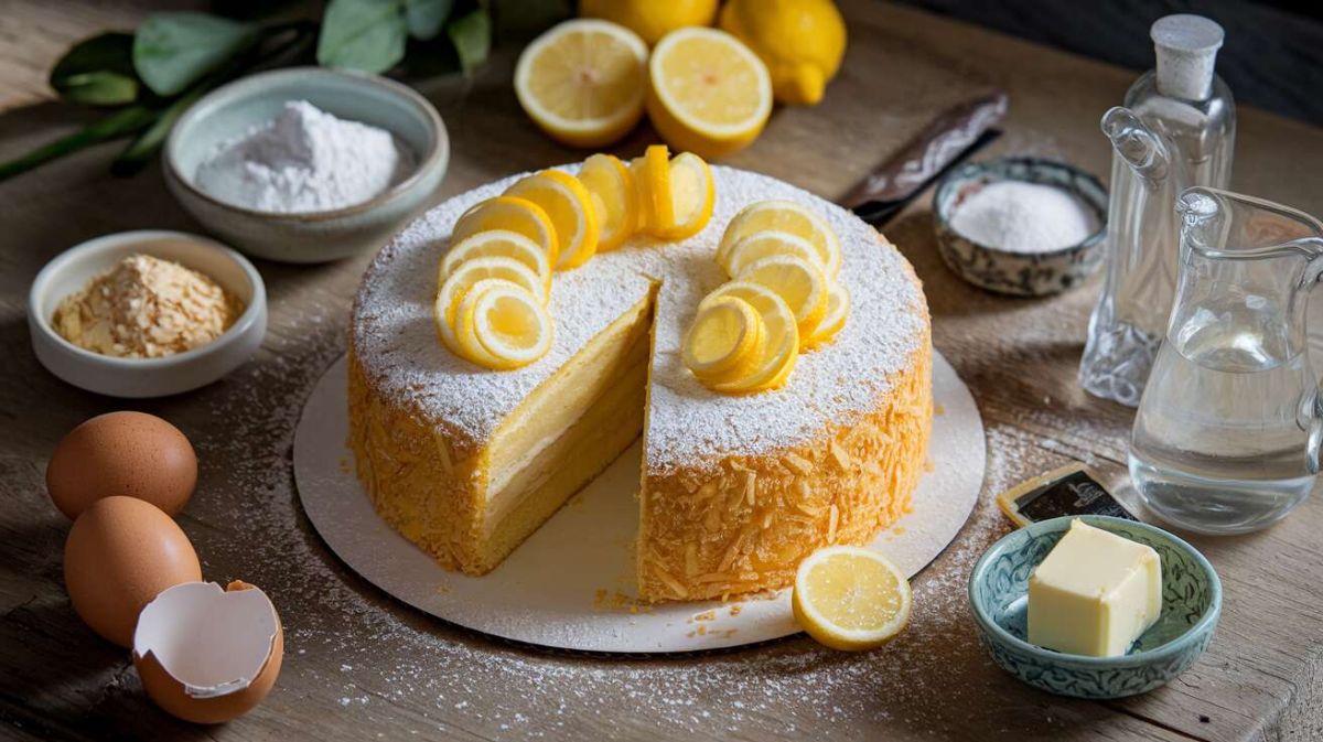 Découvrez le secret d'un gâteau au citron moelleux à souhait