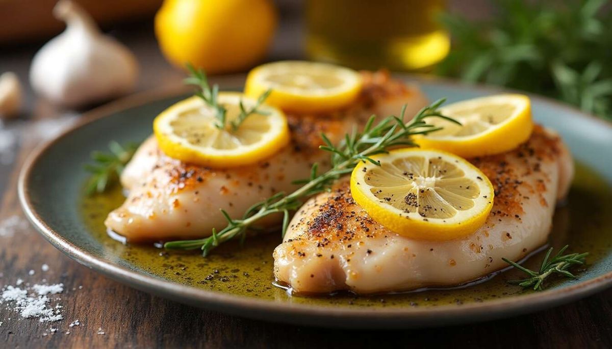 Un poulet au citron et romarin prêt en 20 minutes : la recette rapide qui ravira vos papilles