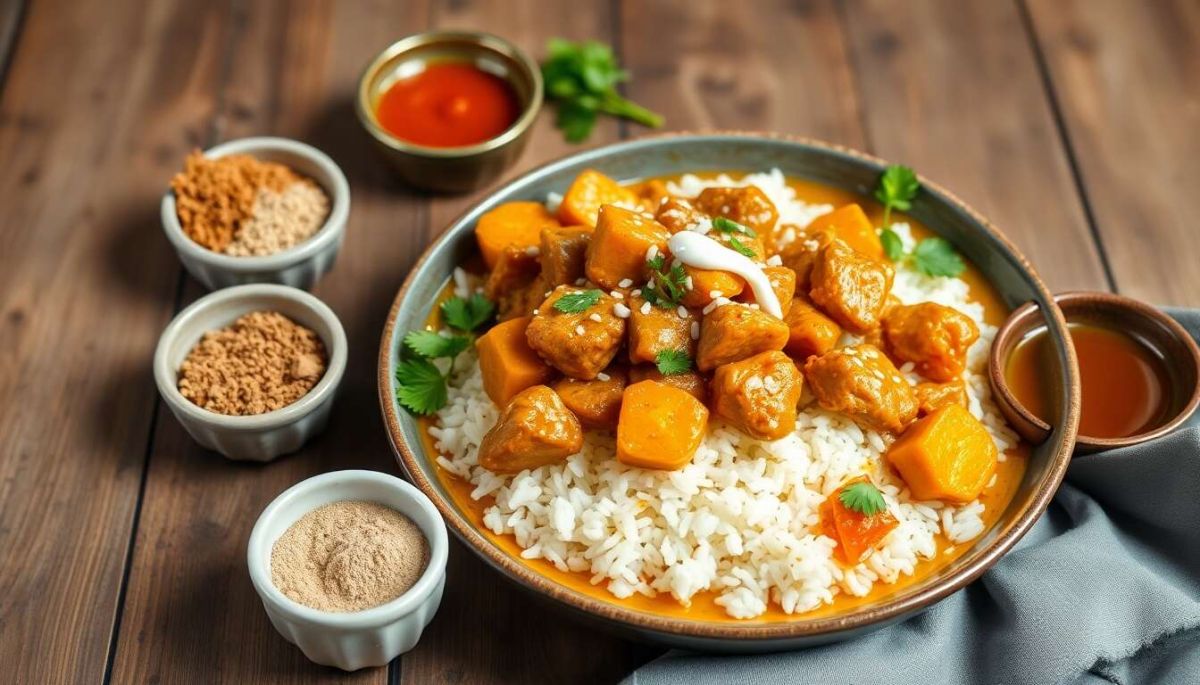 Découvrez le délice du porc au curry fait maison