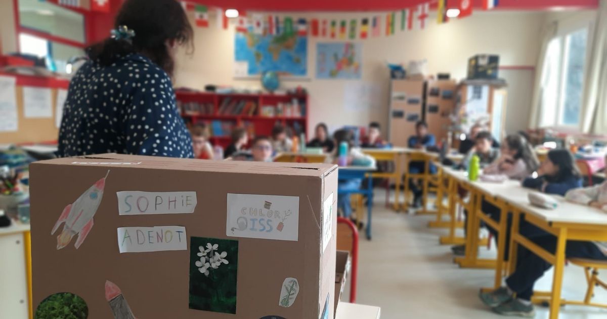 Des élèves de Bourganeuf explorent l'espace avec Sophie Adenot
