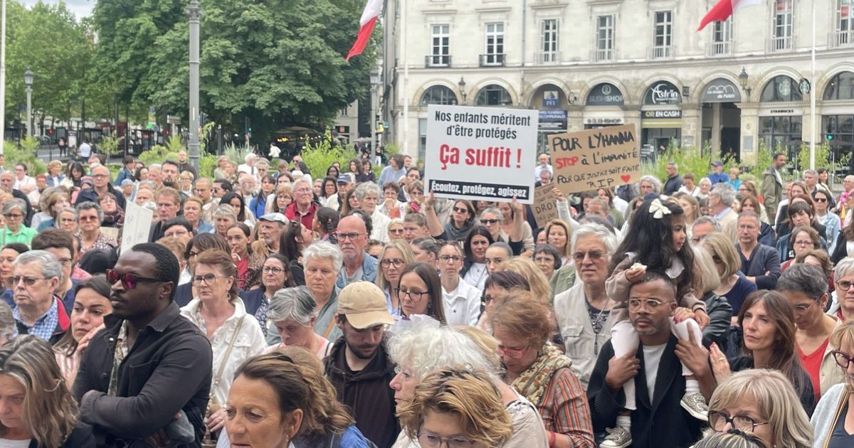 Mobilisation à Tours : 500 personnes unies pour Lyhanna et la protection des enfants