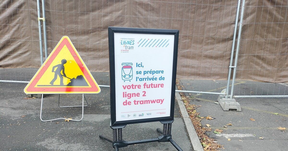 Des travaux de tramway à Tours : un été chargé pour les usagers