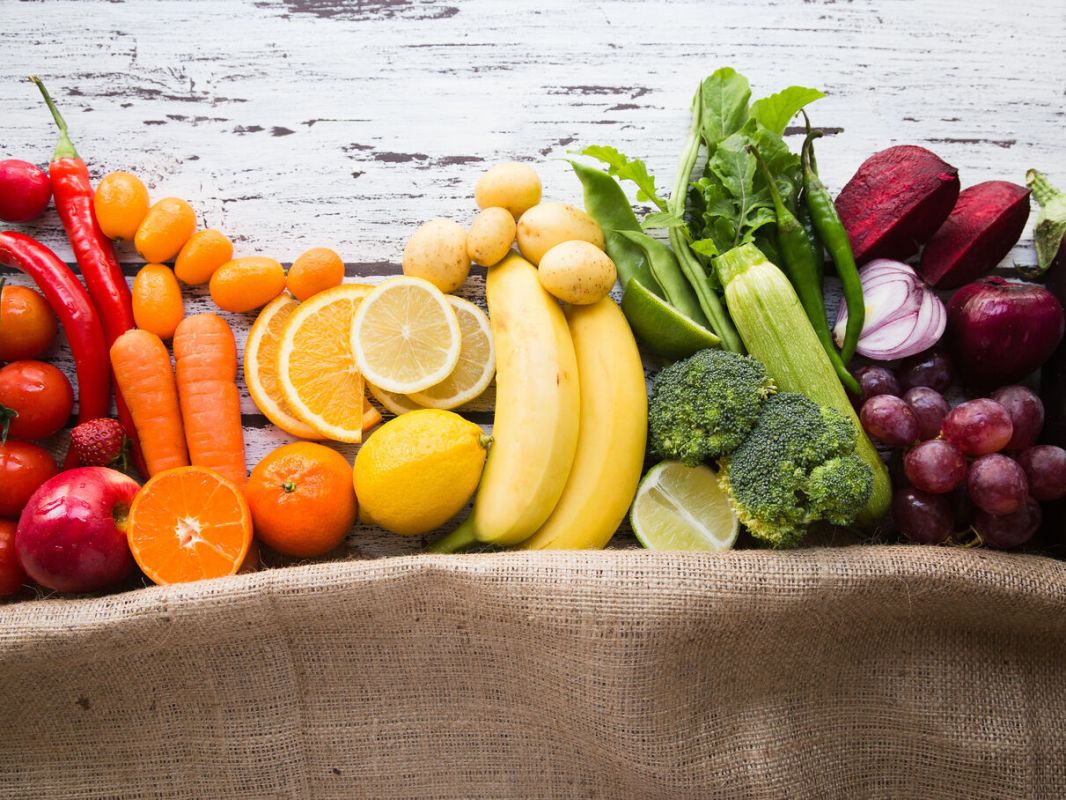 Les bienfaits des fruits et légumes selon leurs couleurs