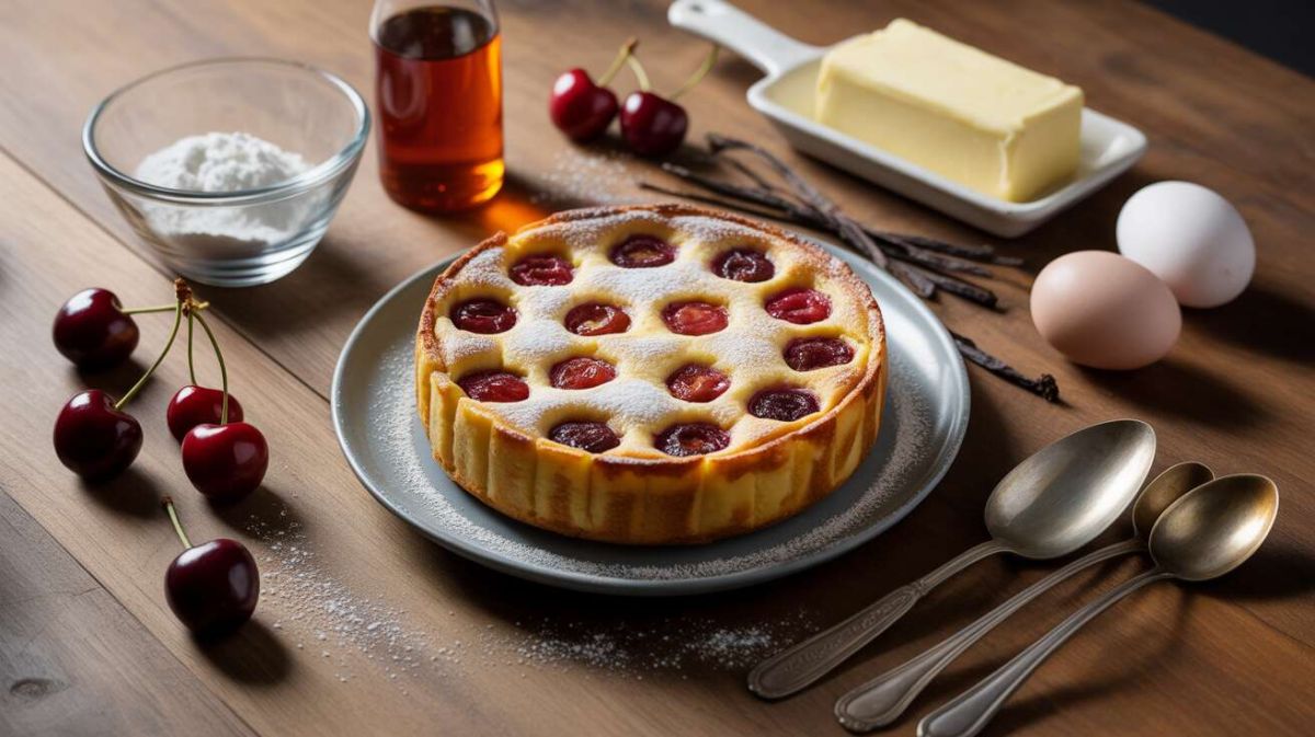 La recette inédite du clafoutis aux cerises par un grand pâtissier
