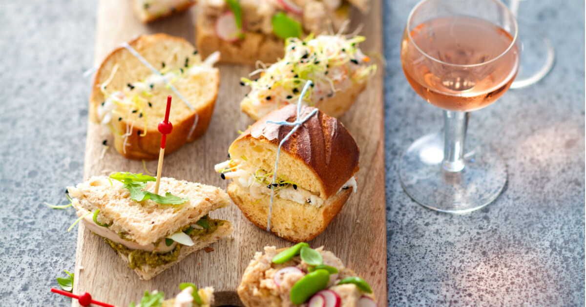 3 recettes de mini sandwiches