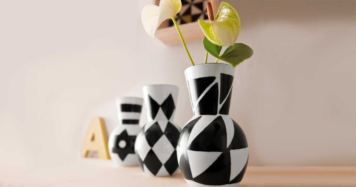 L'art des vases graphiques : une élégance contemporaine