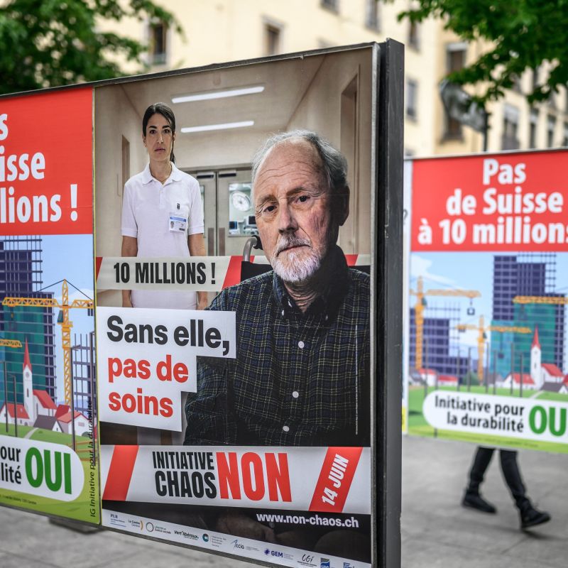 Une controverse autour d'une initiative suisse : limiter la population à 10 millions