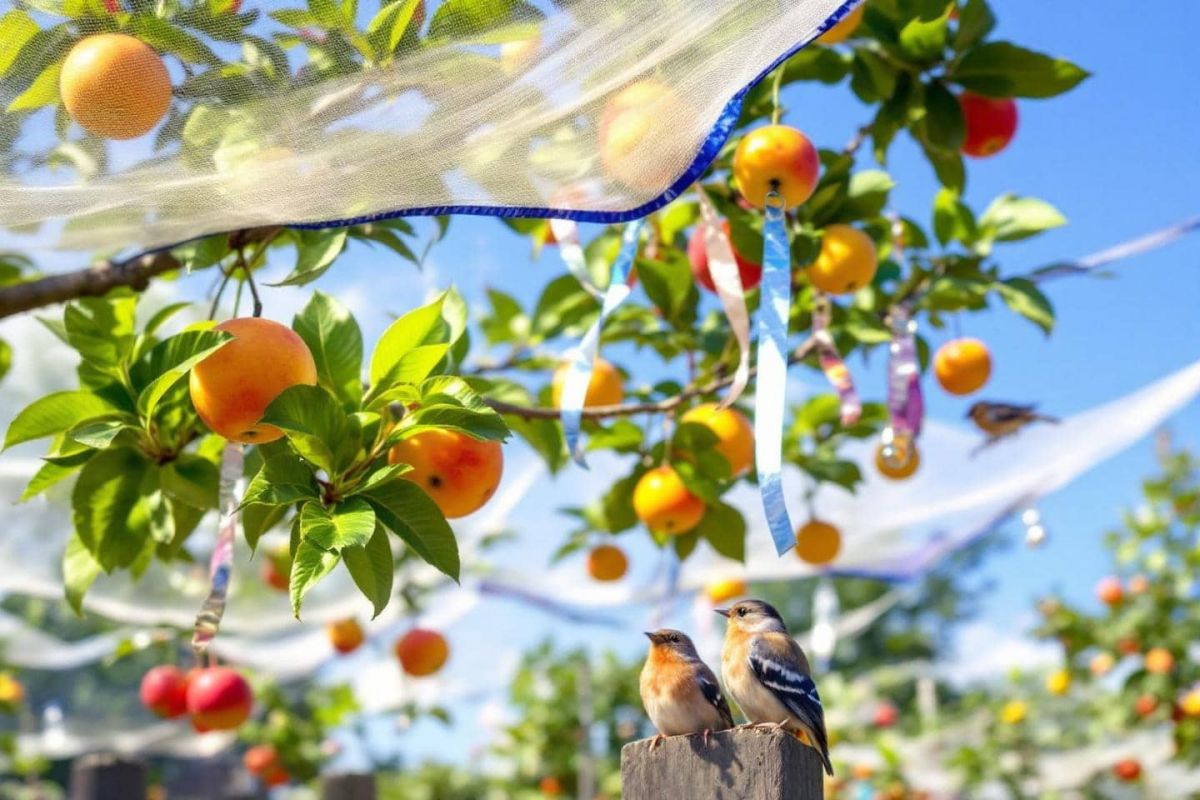 Protéger vos récoltes : astuces estivales contre les oiseaux ravageurs