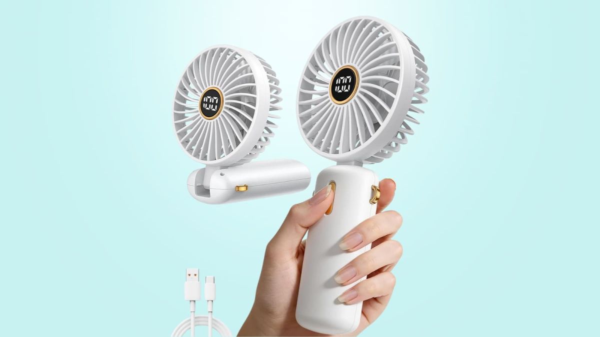 Restez au frais cet été grâce à ce ventilateur portable à prix doux