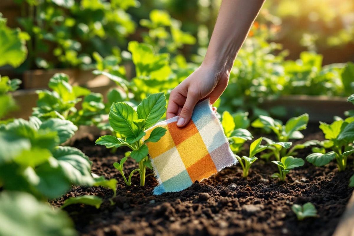 Transformez vos vieux vêtements en gardiens du potager : l'astuce écolo qui séduit