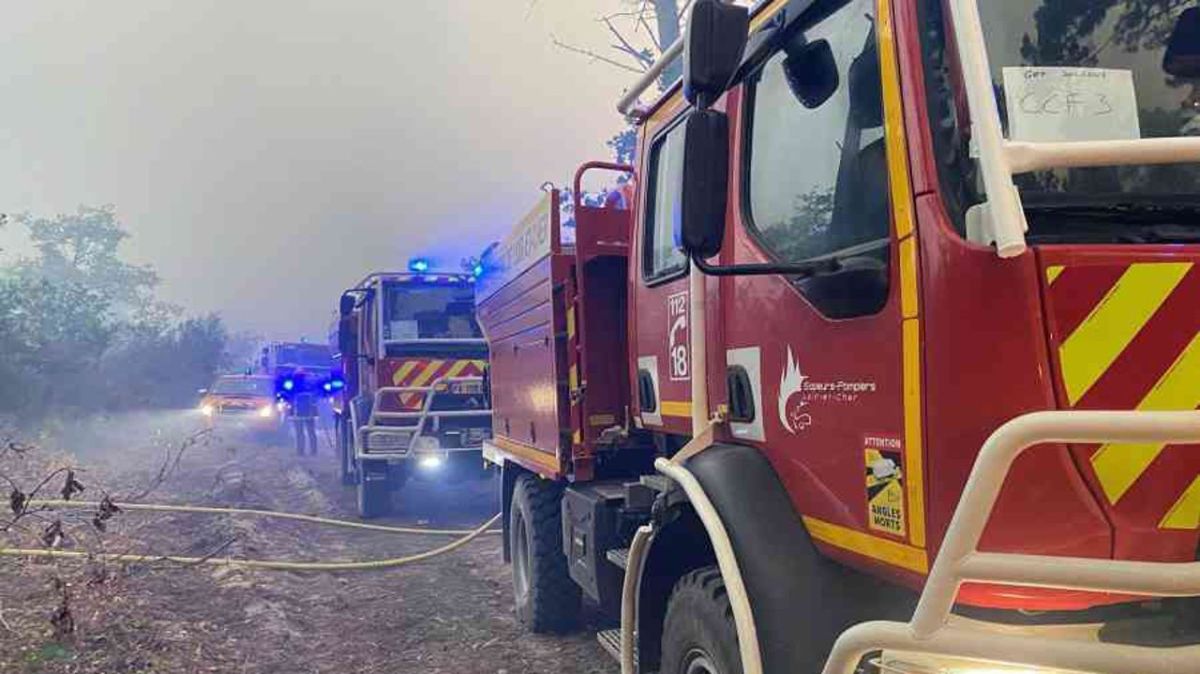 Canicule : les pompiers de Loir-et-Cher en alerte face aux incendies