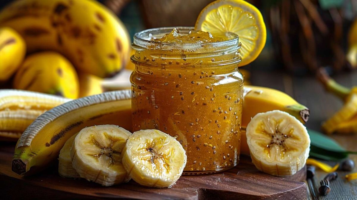 Faites votre propre confiture de bananes en un rien de temps