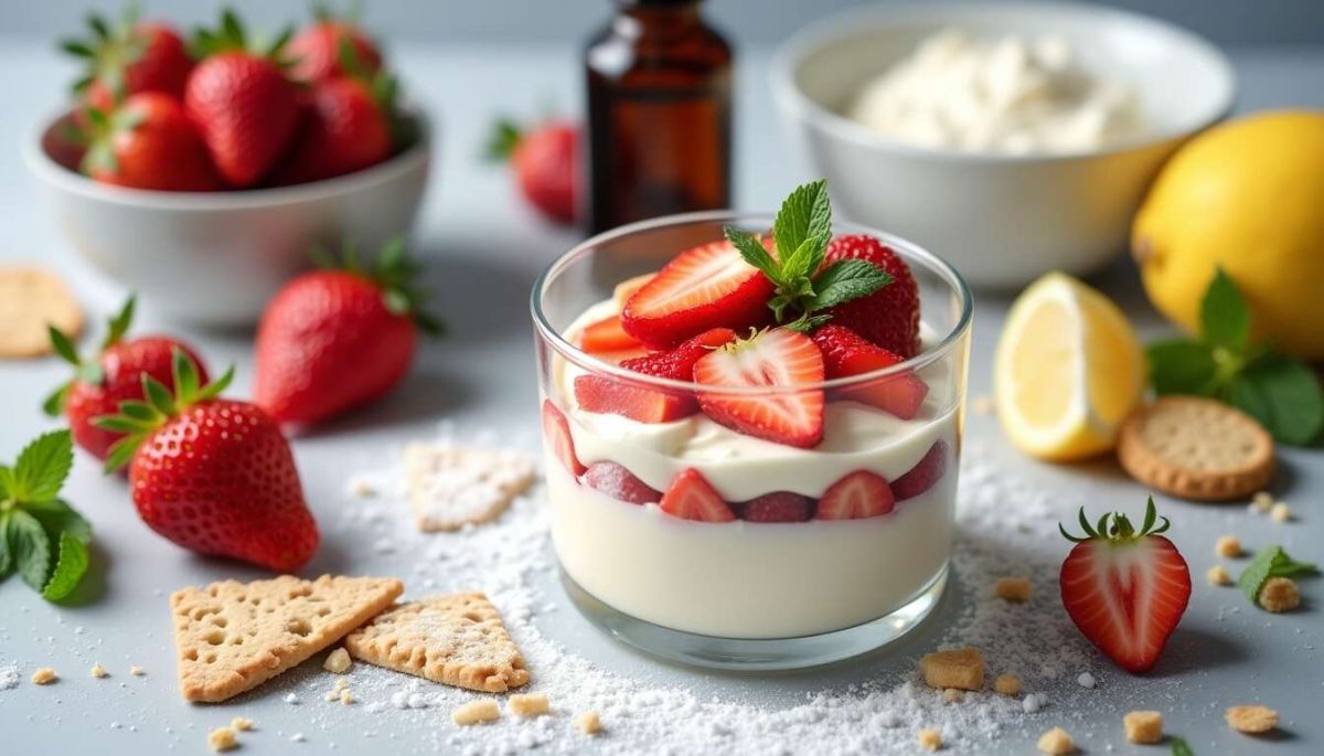 Découvrez la coupe aux fraises et mascarpone : un dessert facile et délicieux