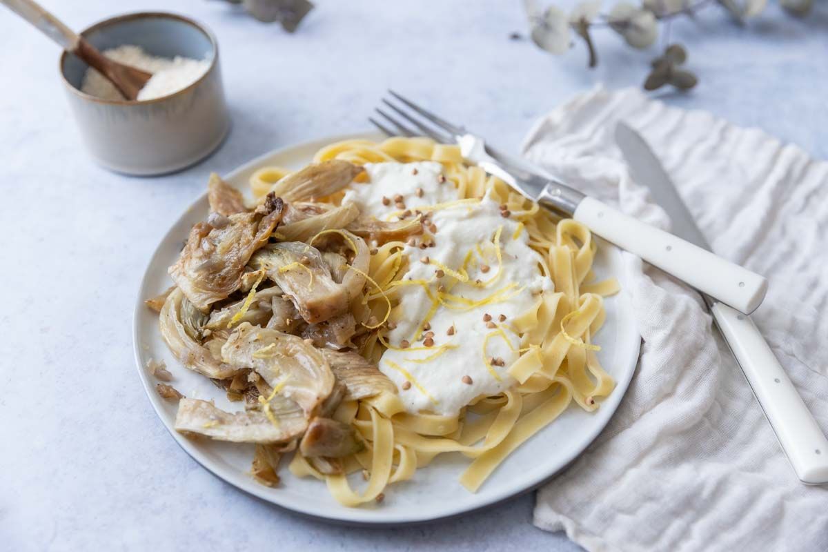 Pâtes au fenouil et ricotta