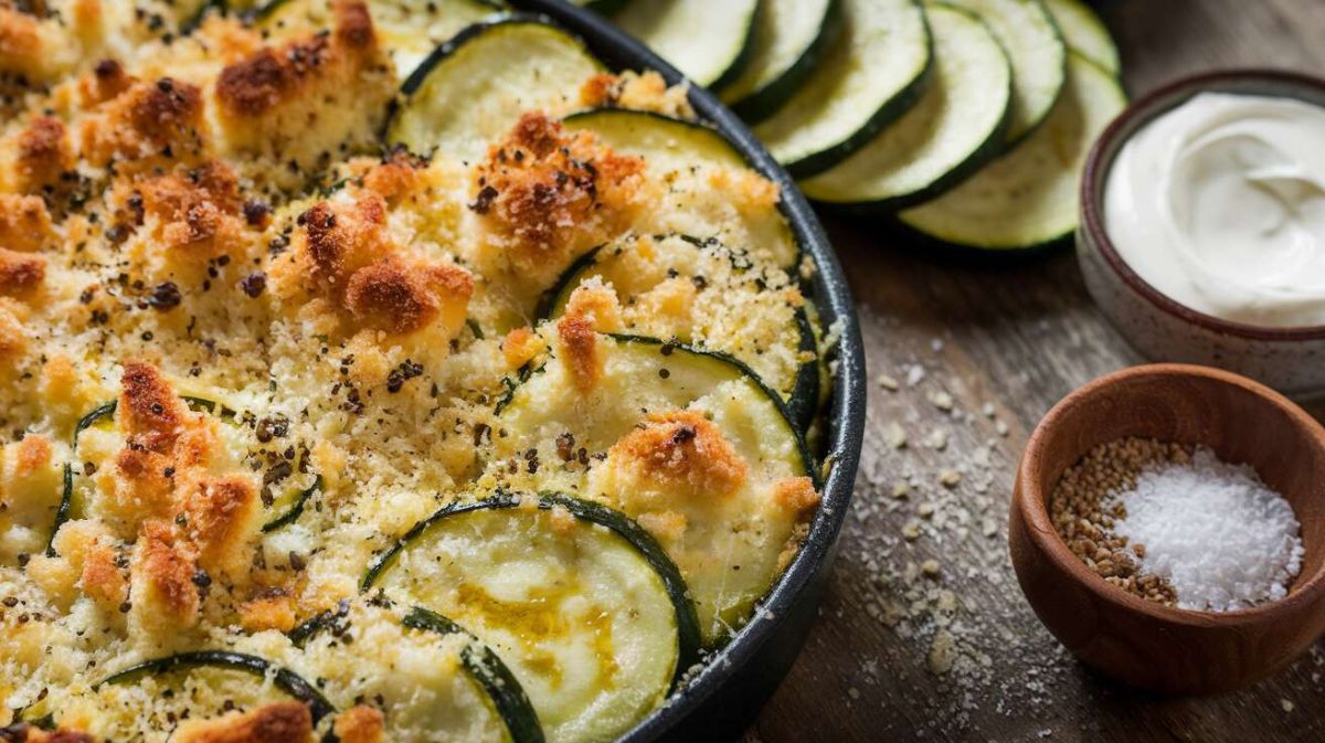 Le gratin de courgettes au parmesan : une recette gourmande à essayer
