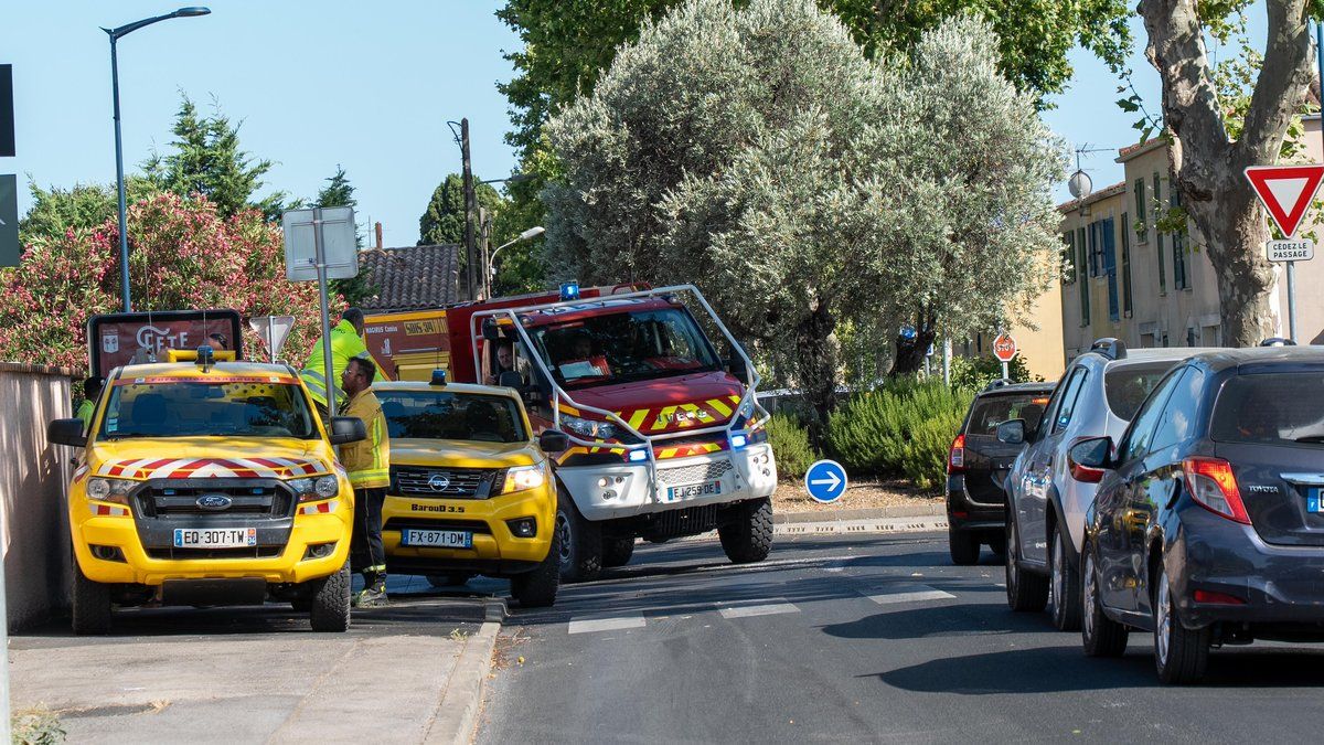 Incendie près de Montpellier : les pompiers mobilisés face à la progression rapide des flammes