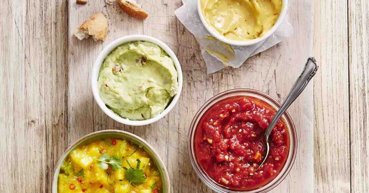 Cinq sauces délicieuses pour sublimer vos apéros et plats