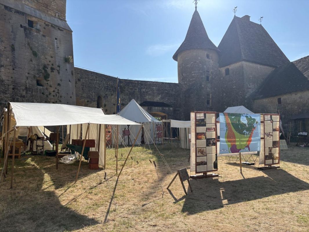 Un voyage dans le temps au château de Biron pour célébrer l'Amérique du XVIIIe siècle