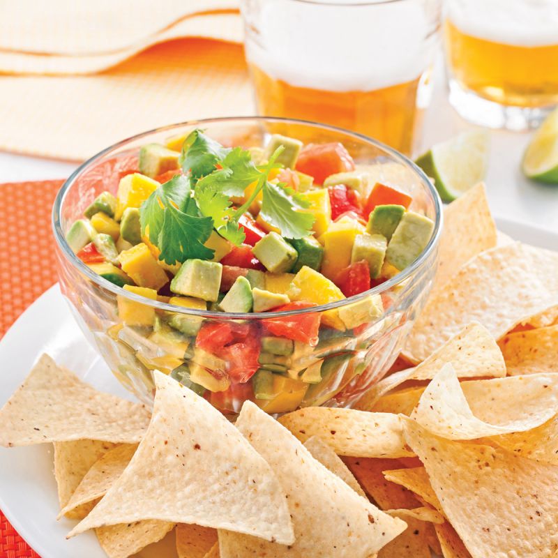 Savourez le printemps avec une délicieuse salade d’avocat et mangue