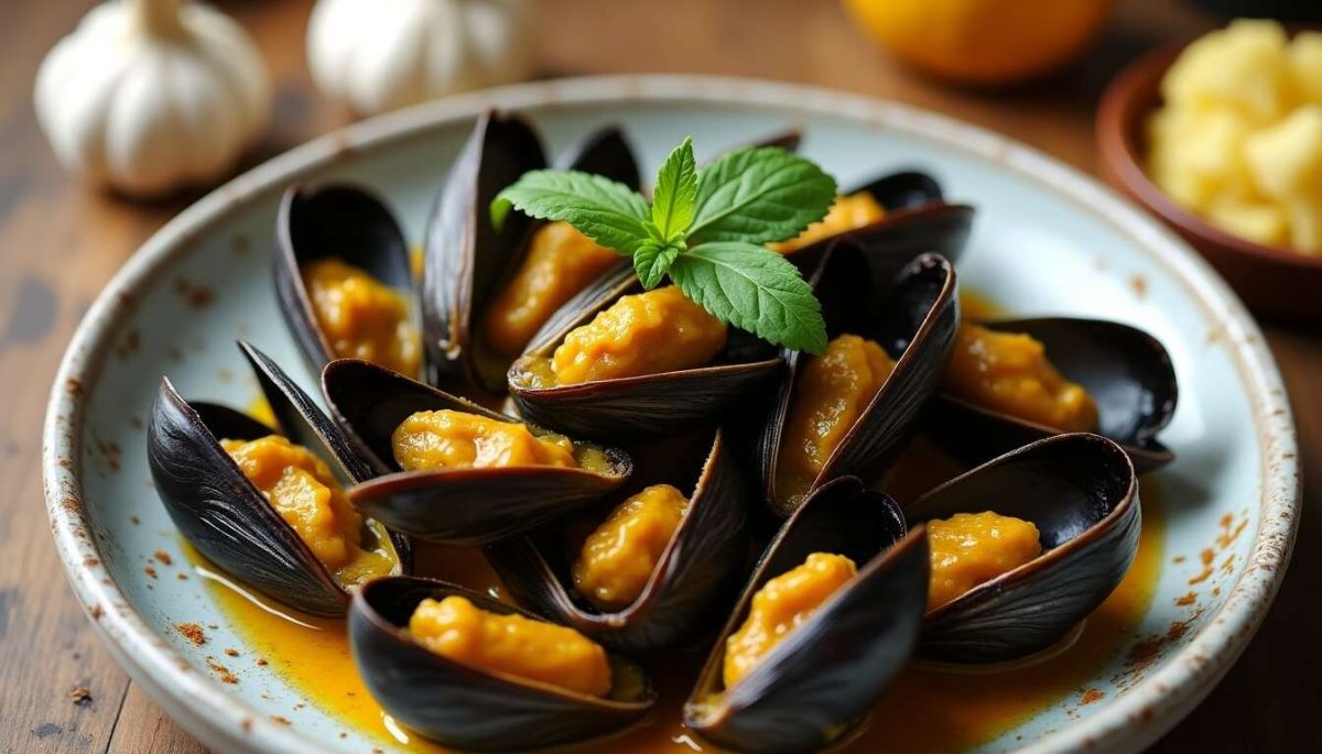 Moules au curry : une recette express au Cookeo