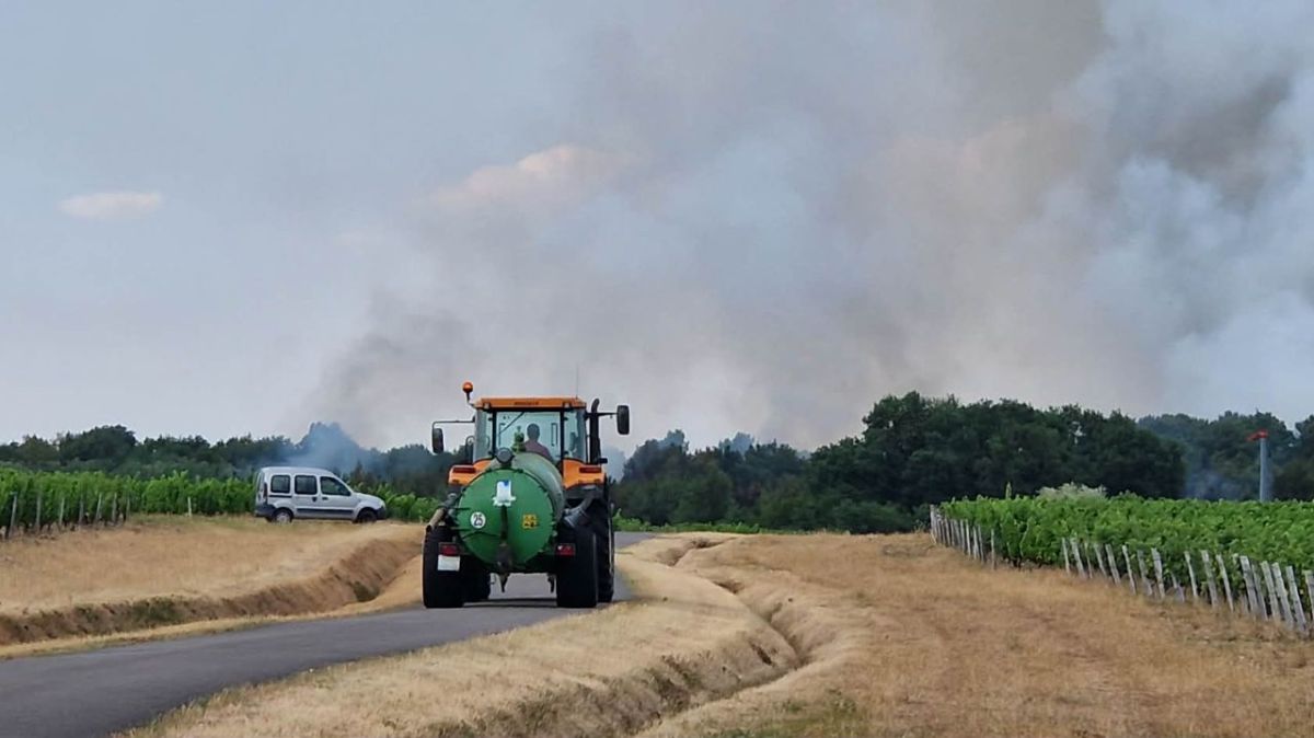 une chaleur écrasante et des incendies : l'angoisse monte chez les habitants du loir-et-cher