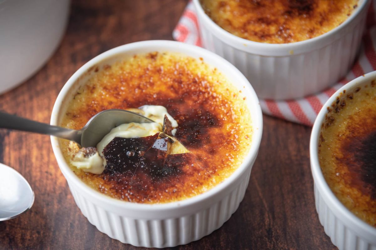 Un délice estival : la crème brûlée au limoncello de Diego Alary