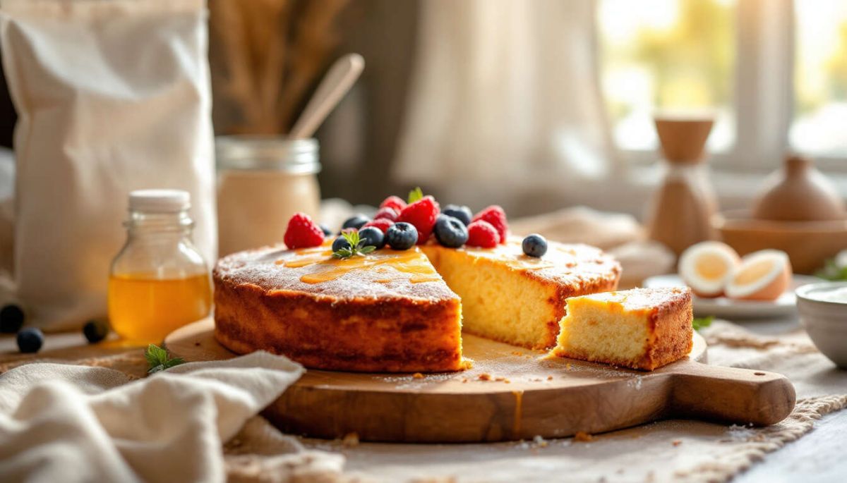 un gâteau au yaourt moelleux pour raviver vos souvenirs d'enfance